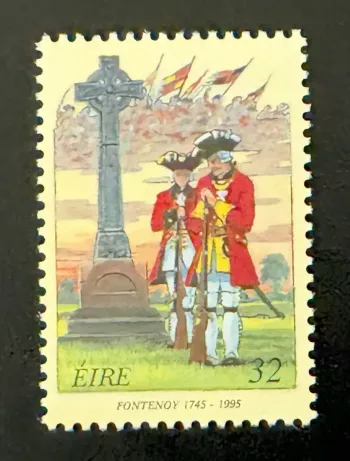 Ireland 1995 Mi. 897 Joint Issue Fontenoy Battle Celtic Cross