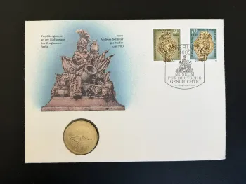 DDR Numismatic Cover Museum of German History Zeughaus Berlin