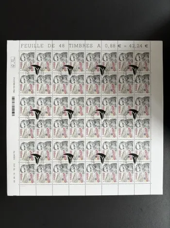 France 2019 YT 5348 planche oblitération ADPHILE Alexandre Varenne La Montagne
