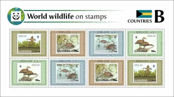 Sierra Leone 2024 Mi. 18910-18913 feuillet de 8 faune du monde pays B WWF